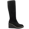 KATE APPLEBY DERBY BOOT - BLACK SUEDE
